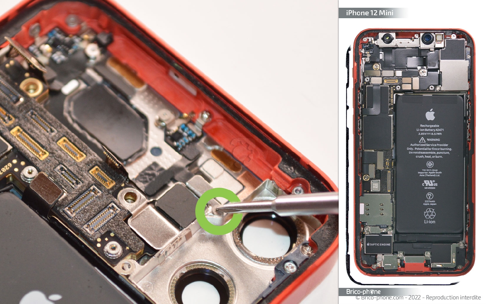 Comment changer le châssis complet sur iPhone 12 Mini photo 1